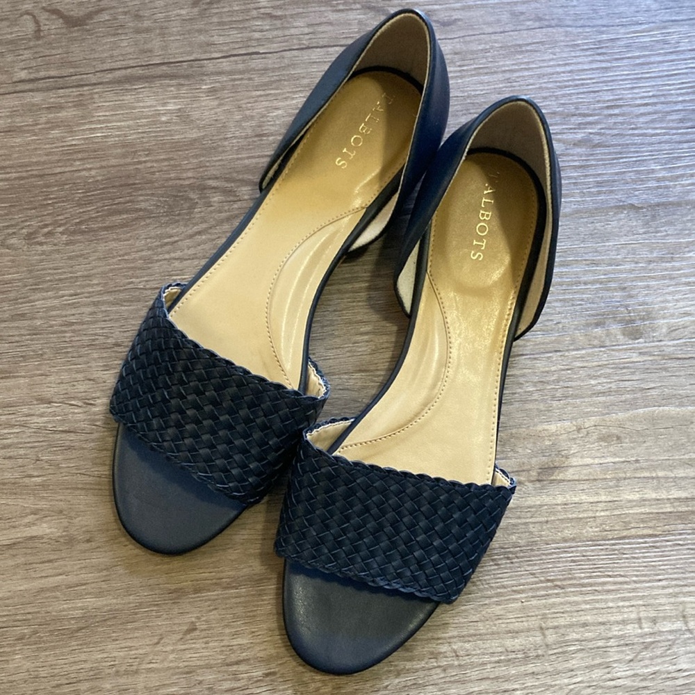 Talbots Navy Sandals